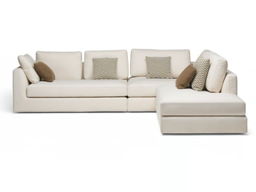 PHOENIX - Corner sectional fabric sofa by MisuraEmme