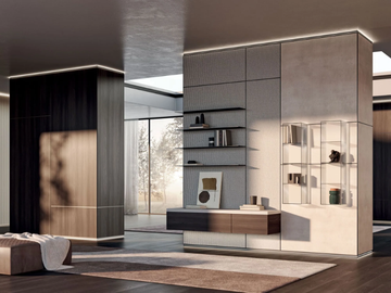 PUZZLE - Freestanding modular storage wall by MisuraEmme