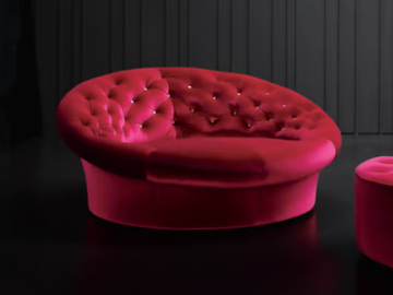CASSIOPEA - Tufted armchair by MitoHome