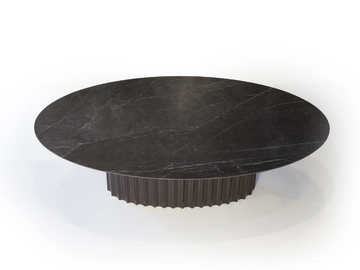 SHANGAI - Oval marble living room table by Mobi