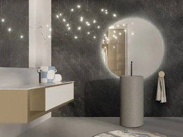 FOUNT 6 - Suspended bathroom cabinet by Mobilcrab