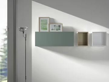 LINK 8 - HPL bathroom wall cabinet by Mobilcrab