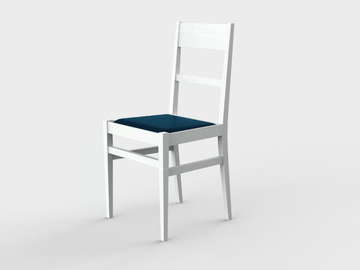 SE01 - Chair open back with integrated cushion by Mobilspazio