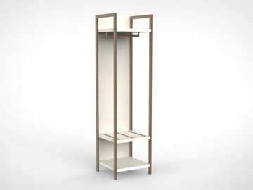URBAN AM 10 - Clothes rack / Luggage carrier by Mobilspazio