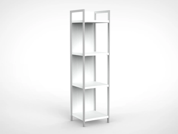 URBAN AM 11 - Freestanding shelving unit by Mobilspazio