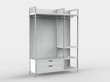 URBAN AM 16 - Clothes rack / Luggage carrier by Mobilspazio