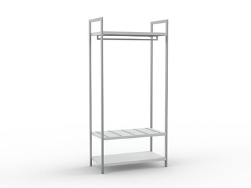 URBAN AM 27 - Clothes rack / Luggage carrier by Mobilspazio