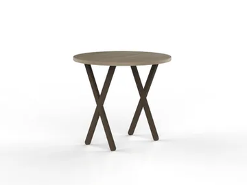URBAN CM26 - Round melamine-faced chipboard coffee table by Mobilspazio