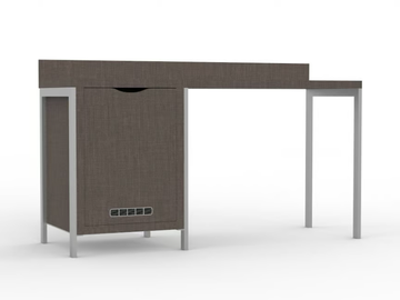 URBAN SM 04 - Writing desk for hotel rooms by Mobilspazio