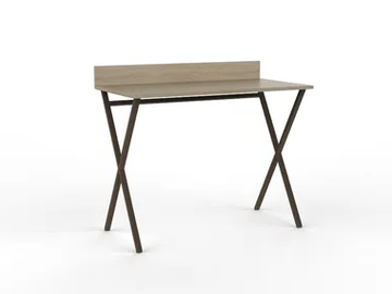 URBAN SM11 - Rectangular melamine-faced chipboard writing desk by Mobilspazio