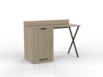 URBAN SM12 - Rectangular melamine-faced chipboard writing desk by Mobilspazio