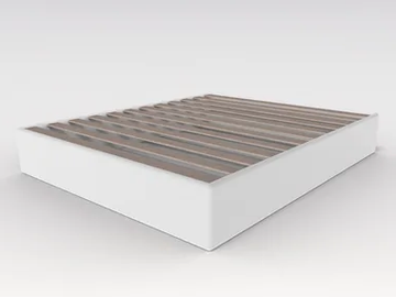 ZEUS GI 05 - Upholstered double bed by Mobilspazio