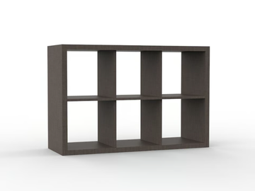 ZEUS LB 06 - Open double-sided bookcase by Mobilspazio