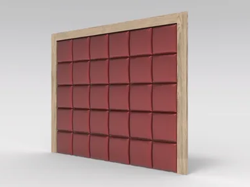 ZEUS TL 22 - High upholstered headboard for hotel rooms by Mobilspazio