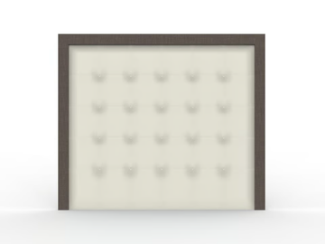 ZEUS TL 23 - High upholstered headboard for hotel rooms by Mobilspazio