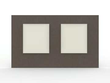 ZEUS TL 32 - Headboard for hotel rooms for double bed by Mobilspazio