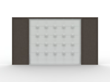 ZEUS TL 34 - Upholstered Eco-leather headboard by Mobilspazio