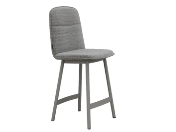 KÖLN - High upholstered fabric stool by Mobliberica