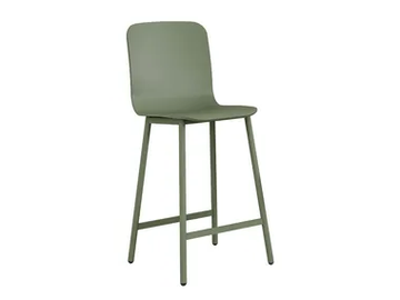 PEPPER - High wooden stool with footrest by Mobliberica