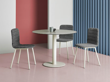 SOL - Round ceramic table by Mobliberica