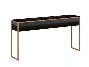 TERRA - Rectangular ceramic console table by Mobliberica