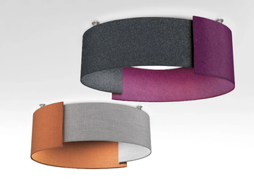 ALCO - LED fabric ceiling lamp by Modo Luce