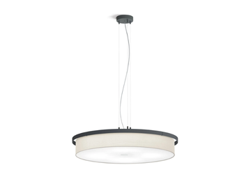 CHARLIE - Fabric pendant lamp by Modo Luce