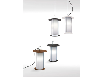 DIOGENE OUTDOOR - LED painted metal Outdoor table lamp by Modo Luce