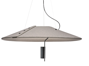 FRISÈ - Acoustic fabric pendant lamp by Modo Luce