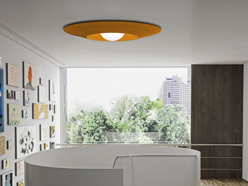MOOD - LED fabric ceiling light by Modo Luce