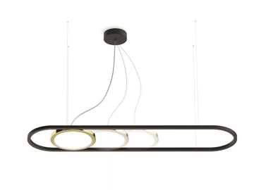 NUCLEO - LED painted metal pendant lamp by Modo Luce