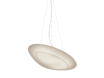 RING - LED technical fabric pendant lamp by Modo Luce