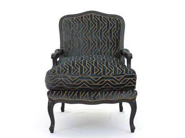 B 209 BLANCHE - Fabric armchair with armrests by Modonutti