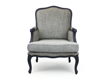 B FRENCH - Fabric armchair with armrests by Modonutti