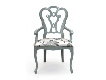 P CHANDELIER - Beech chair with armrests by Modonutti