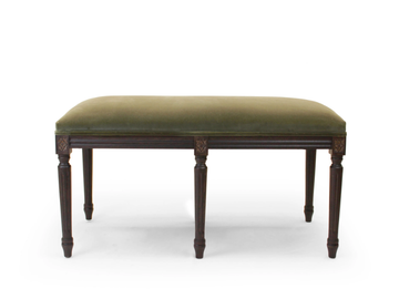 PANCA 210 CAROLINE - Upholstered fabric bench by Modonutti