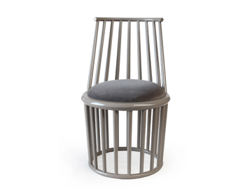 S TANGERI - Beech chair with integrated cushion by Modonutti