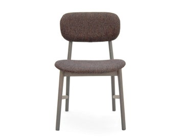 S TWENTY - Upholstered beech chair by Modonutti