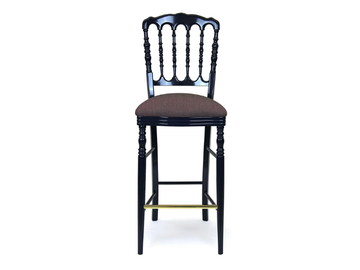 SG 245 GISÈLE - High beech stool with footrest by Modonutti