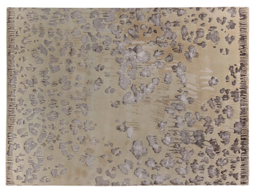 AMUR - Patterned rectangular handmade Bamboo silk rug by Mohebban