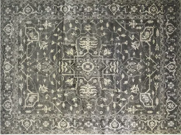 HERIZ - H909 - Patterned handmade rug by Mohebban
