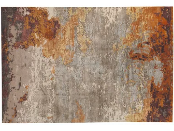 LOFT L170A - Patterned rectangular handmade Bamboo silk rug by Mohebban