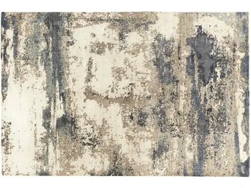 LOFT L311B - Patterned rectangular handmade Bamboo silk rug by Mohebban