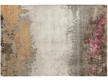 LOFT L313A - Patterned rectangular handmade Bamboo silk rug by Mohebban