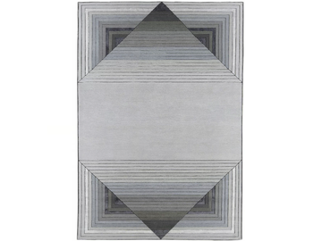 PAPIROFLEXIA - PPF1 - Hand-knotted rug in wool and viscose by Mohebban