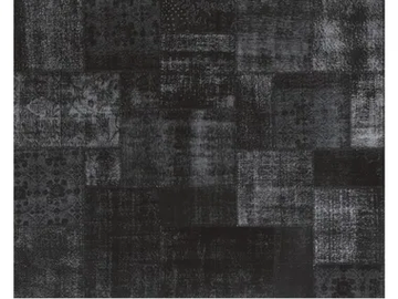 PATCHWORK BLACK - Patchwork custom rug by Mohebban