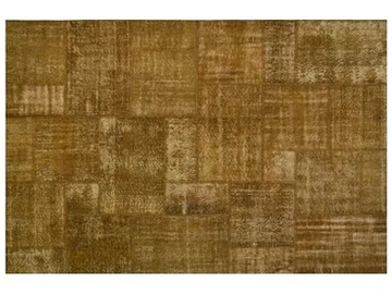 PATCHWORK CARAMEL BROWN - Patchwork handmade rug by Mohebban