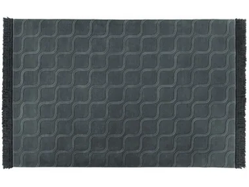 TWIGGY NIGHT BLUE - Hand-tufted rectangular wool rug by Mohebban