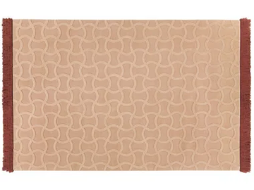 TWIGGY PINK - Hand-tufted rectangular wool rug by Mohebban