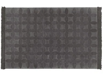 TWIGGY SLATE GRAY - Hand-tufted rectangular wool rug by Mohebban